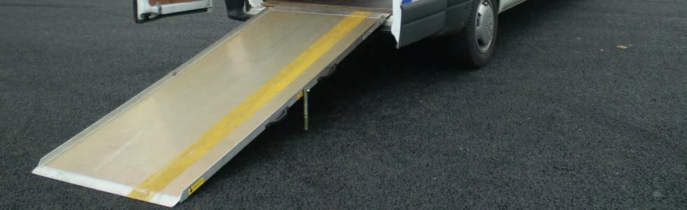 Our loading ramp, there are no corners cut when you use PJS Transwift to move your bike.